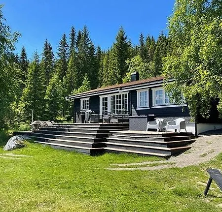펜션 Lakeside Near Sjusjoen And Lillehammer