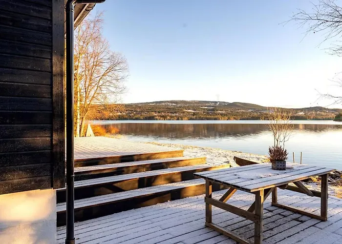 Lakeside Near Sjusjoen And Lillehammer Ferienhaus Mesnali